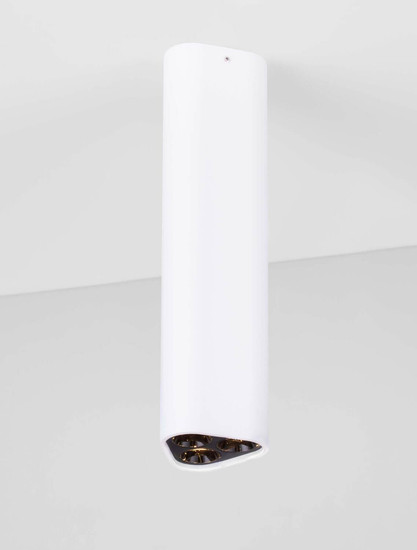 Nova Luce LED Deckenleuchte Etho 6W warmweiss 3000K Weiß Aluminium 20x5cm 9695104