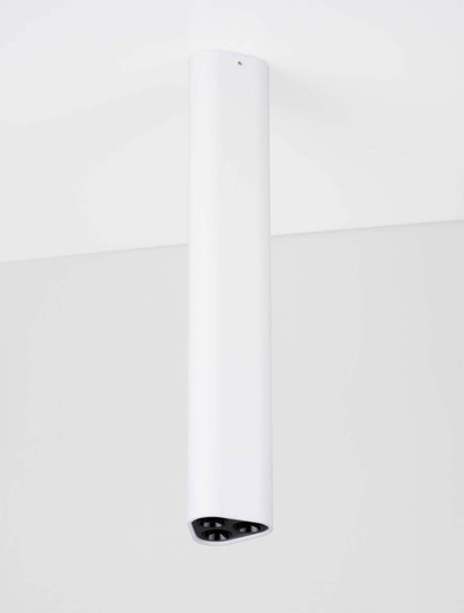 Nova Luce LED Deckenleuchte Etho 6W warmweiss 3000K Weiß Aluminium 30x5cm 9695106