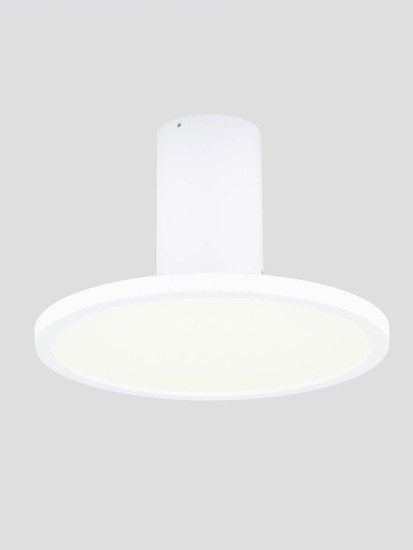 Nova Luce LED Deckenleuchte Ekei 14W warmweiss 3000K Weiß Aluminium Ø20cm 9695110