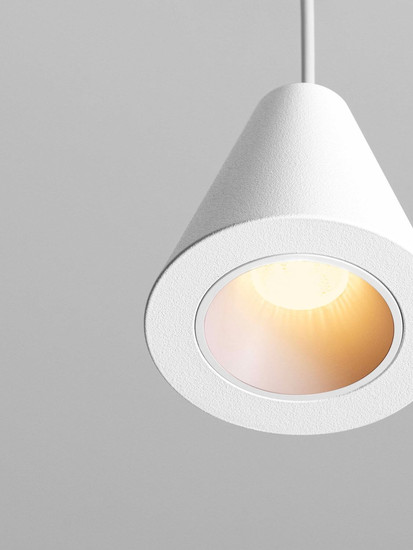 Nova Luce LED Pendelleuchte Irmos 5W warmweiss 3000K Weiß Aluminium Ø6cm 9695114