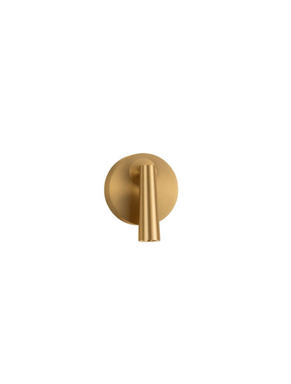 Nova Luce LED Wandleuchte Tico schwenkbar 3W warmweiss 3000K Gold Aluminium Ø10cm 9695148