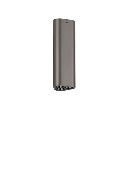 Nova Luce LED Deckenleuchte Etho 6W warmweiss 3000K Schwarz Nickel Aluminium 15x5cm 9695157