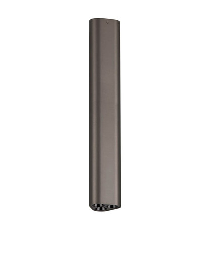 Nova Luce LED Deckenleuchte Etho 6W warmweiss 3000K Schwarz Nickel Aluminium 30x5cm 9695161