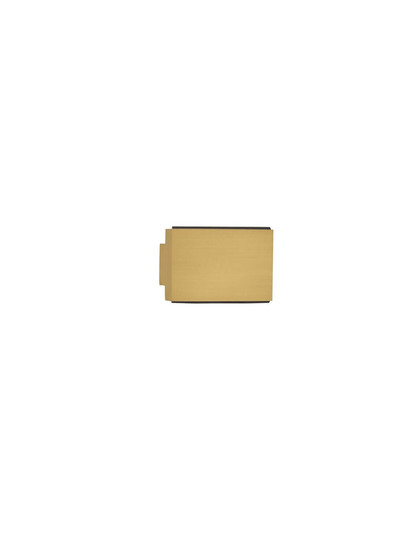 Nova Luce LED Wandleuchte Oti 10W warmweiss 3000K Gold Aluminium 11x8cm 9695164