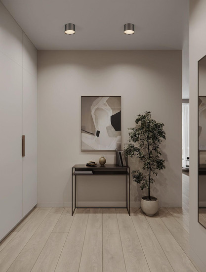 Nova Luce LED Deckenleuchte Ziare 17W warmweiss 3000K Schwarz Nickel Aluminium Ø12cm 9695169