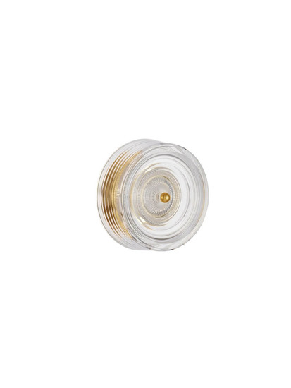 Nova Luce LED Wandleuchte Keros 6W warmweiss 3000K Platingold Aluminium Ø16cm 9695282