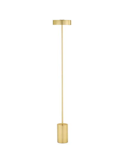 Nova Luce LED Stehleuchte Thea 17W warmweiss 3000K Messinggold Metall 135cm 9695291
