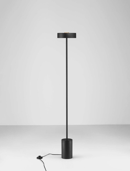 Nova Luce LED Stehleuchte Thea 17W warmweiss 3000K Schwarz Metall 135cm 9695292
