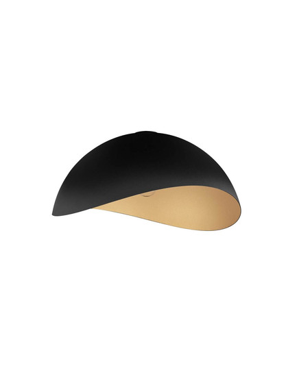 Nova Luce Deckenleuchte Opsi E27 Schwarz Gold Metall Ø50cm 9695297