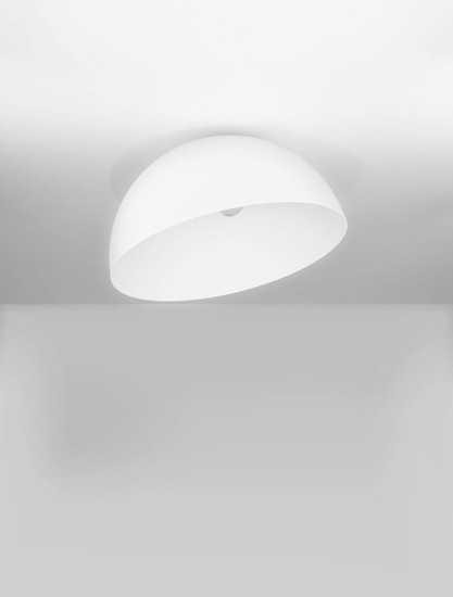 Nova Luce Deckenleuchte Onia E27 Weiß Metall Ø50cm 9695309