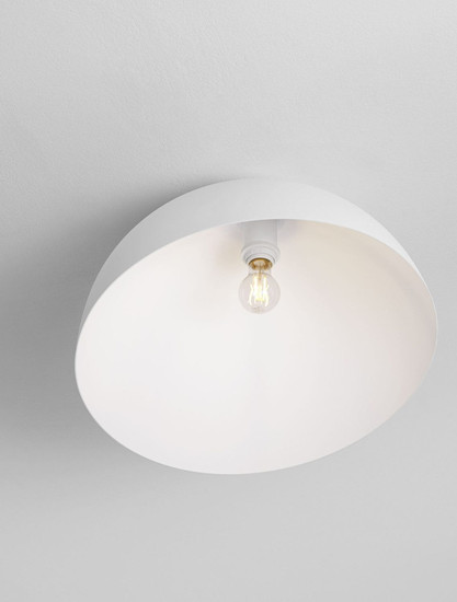 Nova Luce Deckenleuchte Onia E27 Weiß Metall Ø50cm 9695309