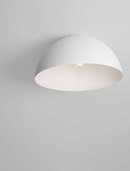Nova Luce Deckenleuchte Onia E27 Weiß Metall Ø50cm 9695309
