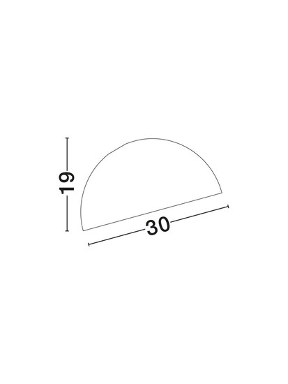 Nova Luce Deckenleuchte Onia E27 Weiß Metall Ø30cm 9695315