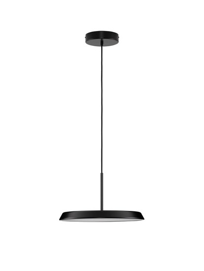 Nova Luce LED Pendelleuchte Ophelia 27W warmweiss 3000K Schwarz Metall Ø40cm 9695320