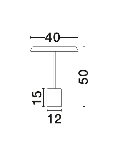 Nova Luce LED Tischleuchte Ophelia 17W warmweiss 3000K Weiß Holz Metall Ø40cm 9695323