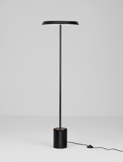 Nova Luce LED Stehleuchte Ophelia 27W warmweiss 3000K Schwarz Holz Metall 135cm 9695324