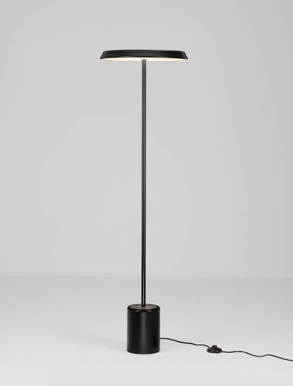 Nova Luce LED Stehleuchte Ophelia 27W warmweiss 3000K Schwarz Holz Metall 135cm 9695324