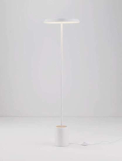 Nova Luce LED Stehleuchte Ophelia 27W warmweiss 3000K Weiß Holz Metall 135cm 9695325