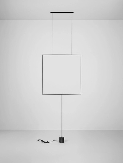 Nova Luce LED Pendelleuchte Dahlia 32W warmweiss 3000K Schwarz Aluminium 82x10cm 9695501