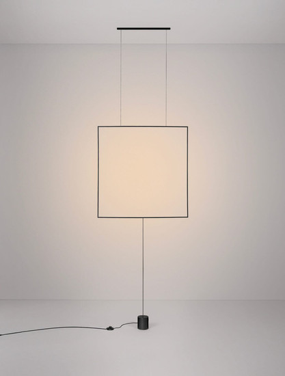 Nova Luce LED Pendelleuchte Dahlia 32W warmweiss 3000K Schwarz Aluminium 82x10cm 9695501