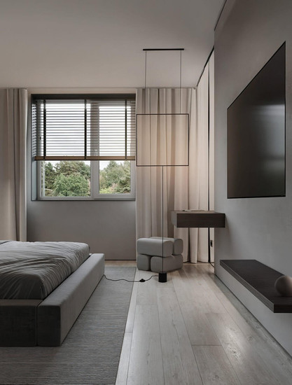 Nova Luce LED Pendelleuchte Dahlia 25W warmweiss 3000K Schwarz Aluminium 62x10cm 9695502
