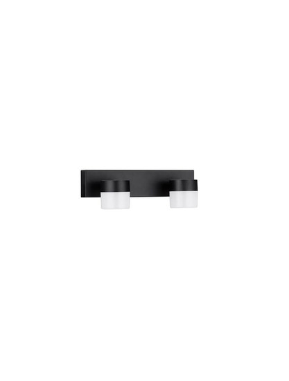 Nova Luce LED Wandleuchte Teko schwenkbar 11W warmweiss 3000K IP44 Schwarz Aluminium 25x11cm 9701622