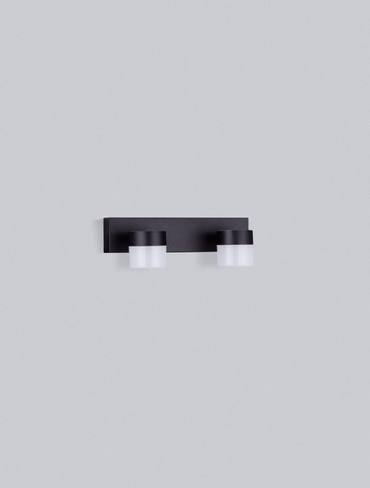 Nova Luce LED Wandleuchte Teko schwenkbar 11W warmweiss 3000K IP44 Schwarz Aluminium 25x11cm 9701622