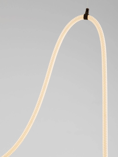 Nova Luce LED Pendelleuchte Ilane dimmbar 33W warmweiss 3000K Schwarz Stahl 150x2,5cm 9780103
