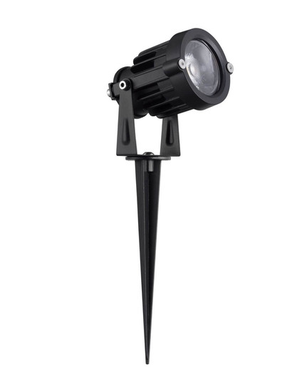 Nova Luce LED Erdspießleuchte Quick schwenkbar 10W warmweiss 2700K IP65 Schwarz Aluminium 11cm 9844058
