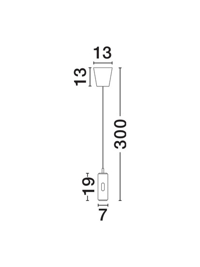 Nova Luce LED Pendelleuchte Holm dimmbar 12W warmweiss 3000K Bewegungsmelder Schwarz Stahl Aluminium Ø13cm 9870022
