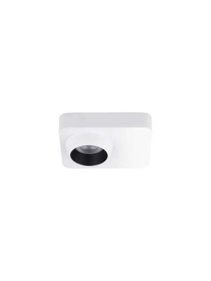 Nova Luce LED Deckenleuchte Kedros 9W warmweiss 3000K Weiß Stahl Aluminium 14x11cm 9870029