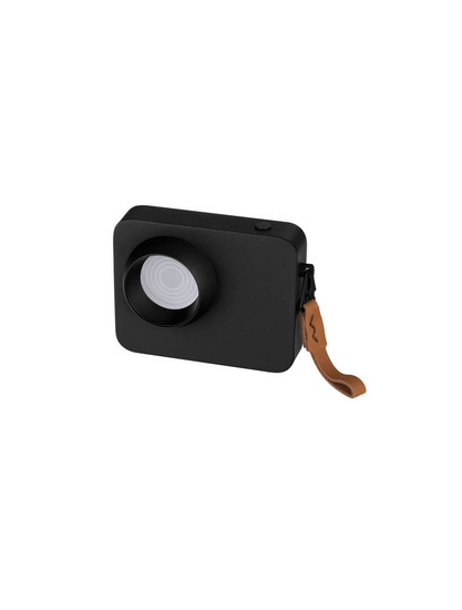 Nova Luce LED Tischleuchte Kedros dimmbar 3W warmweiss 3000K Schwarz Stahl Aluminium 14x11cm 9870036