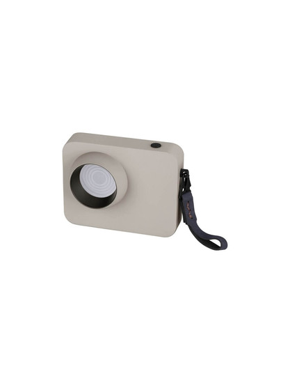 Nova Luce LED Tischleuchte Kedros dimmbar 3W warmweiss 3000K Beige Stahl Aluminium 14x11cm 9870038