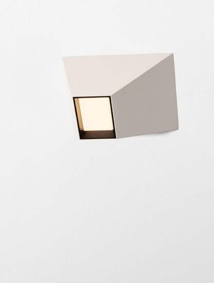 Nova Luce LED Deckenleuchte Utopia 9W warmweiss 3000K Beige Stahl Aluminium 15x15cm 9870042