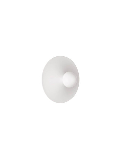 Nova Luce LED Wandleuchte Edem 9W warmweiss 3000K Weiß Stahl Aluminium Ø25cm 9870049