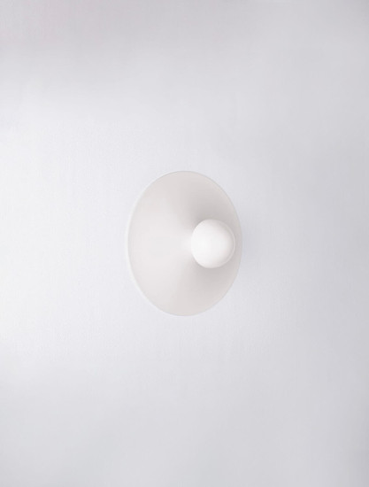 Nova Luce LED Wandleuchte Edem 9W warmweiss 3000K Weiß Stahl Aluminium Ø25cm 9870049