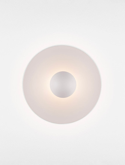Nova Luce LED Wandleuchte Edem 9W warmweiss 3000K Beige Stahl Aluminium Ø25cm 9870050