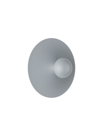 Nova Luce LED Wandleuchte Edem 9W warmweiss 3000K Blaugrau Stahl Aluminium Ø25cm 9870051
