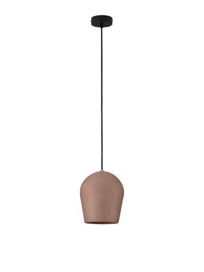 Nova Luce Pendelleuchte Omio E27 IP55 Rot Beton Ø20cm 9919101