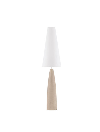 Nova Luce Stehleuchte Mizu E27 Creme Weiß Gips 130cm 9919103