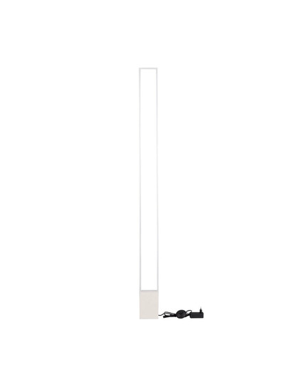 Nova Luce LED Stehleuchte Lithos 26W warmweiss 3000K Weiß Beton 161cm 9919104