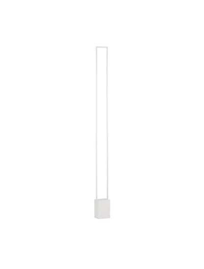 Nova Luce LED Stehleuchte Lithos 26W warmweiss 3000K Weiß Beton 161cm 9919104