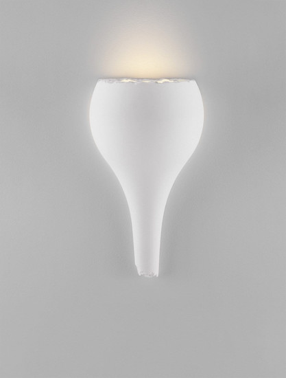 Nova Luce Wandleuchte Miso E14 Weiß Gips 38x22cm 9919106