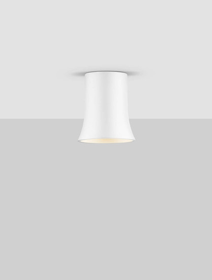 Nova Luce Deckenleuchte Aku GU10 Weiß Gips Ø9,5cm 9919110
