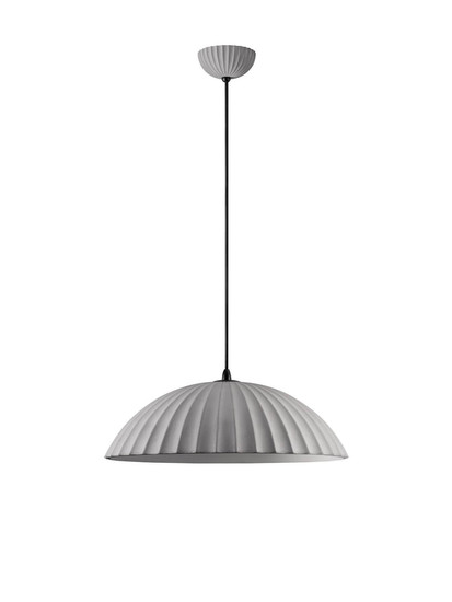 Nova Luce Pendelleuchte Ammos E27 Grau Beton Ø50cm 9919115