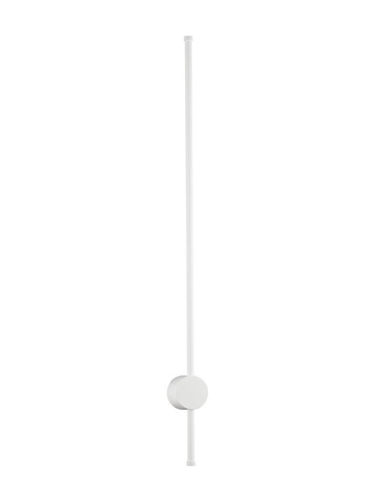 Nova Luce LED Außen-Wandleuchte Ridge 19W warmweiss 3000K IP65 salzwasserfest Weiß Aluminium 97x8cm 9923407