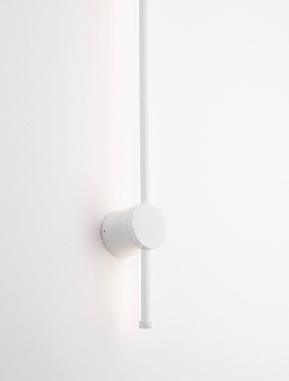 Nova Luce LED Außen-Wandleuchte Ridge 19W warmweiss 3000K IP65 salzwasserfest Weiß Aluminium 97x8cm 9923407
