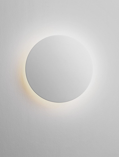 Nova Luce LED Außen-Wandleuchte Copper 9W warmweiss 3000K IP65 salzwasserfest Weiß Aluminium Ø18cm 9923413