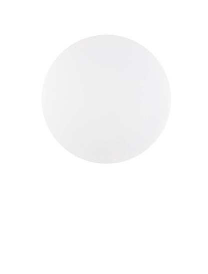 Nova Luce LED Außen-Wandleuchte Copper 16W warmweiss 3000K IP65 salzwasserfest Weiß Aluminium Ø30cm 9923417