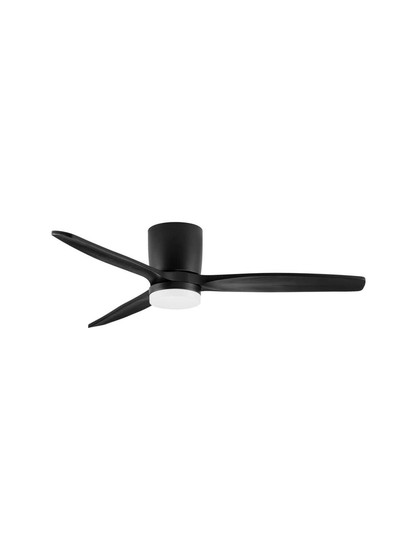 Nova Luce LED Deckenventilator Aloa 18W CCT warm-/neutral-/tageslichtweiss 3000/4000/6500K Schwarz Metall Holz Ø132cm 9952372
